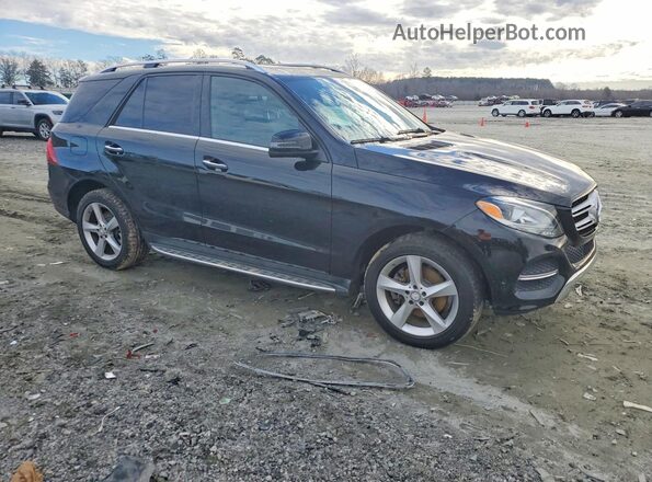 4JGDA5HB1GA768006 2016 MERCEDES-BENZ GLE Черный Передняя правая четверть