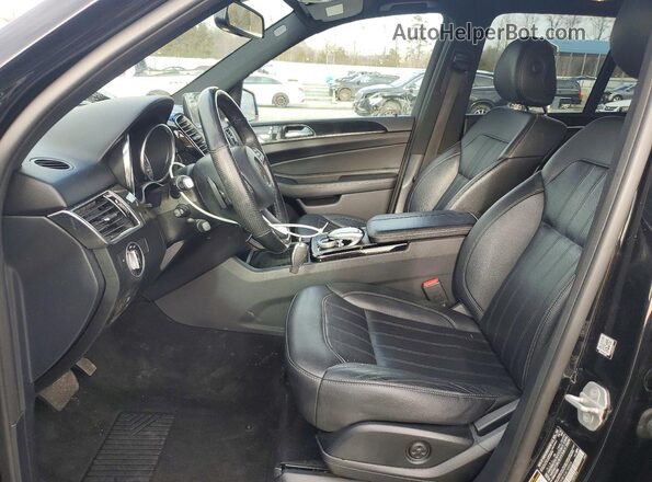 4JGDA5HB1GA768006 2016 MERCEDES-BENZ GLE Черный Вид салона спереди