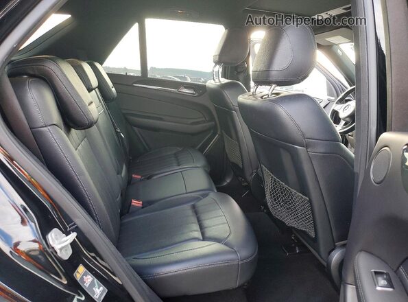 4JGDA5HB1GA768006 2016 MERCEDES-BENZ GLE Черный Вид задних сидений