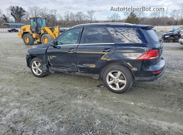 4JGDA5HB1GA768006 2016 MERCEDES-BENZ GLE Черный Задняя левая четверть