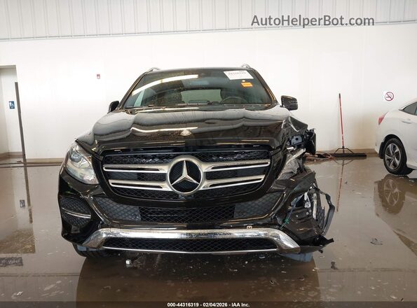 4JGDA5HB1HA916172 2017 MERCEDES-BENZ GLE 350 Черный Вид щитка приборов