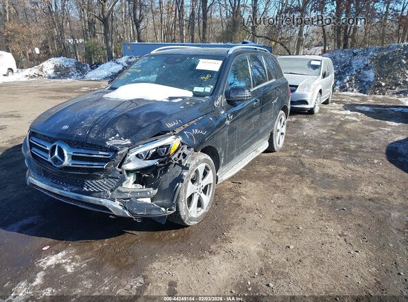 4JGDA5HB2HA922305 2017 MERCEDES-BENZ GLE 350 Black Przód lewy