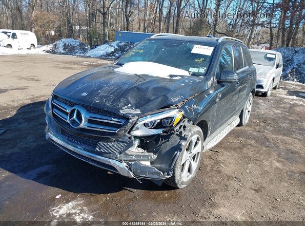4JGDA5HB2HA922305 2017 MERCEDES-BENZ GLE 350 Black Widok z przodu