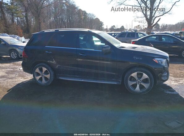 4JGDA5HB2HA922305 2017 MERCEDES-BENZ GLE 350 Black Widok wnętrza z tyłu