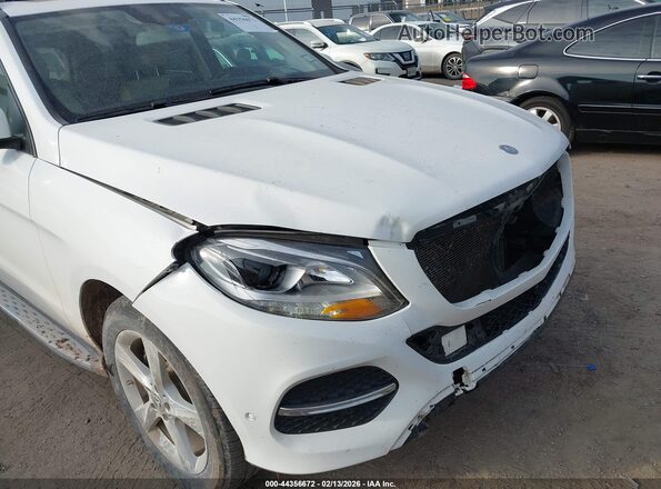 4JGDA5HB2HA943364 2017 MERCEDES-BENZ GLE 350 Белый Вид спереди