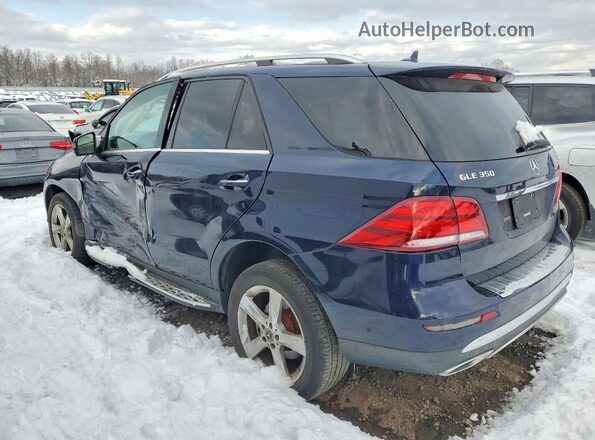 4JGDA5HB2HA945602 2017 MERCEDES-BENZ GLE Blue Tył lewy