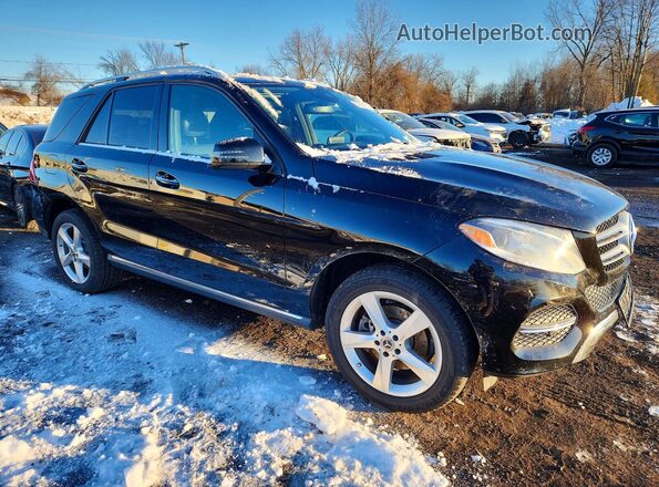 4JGDA5HB2JB152218 2018 MERCEDES-BENZ GLE Черный Передняя правая четверть