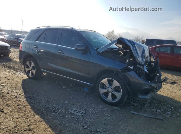 4JGDA5HB3GA780318 2016 MERCEDES-BENZ GLE Серый Передняя правая четверть
