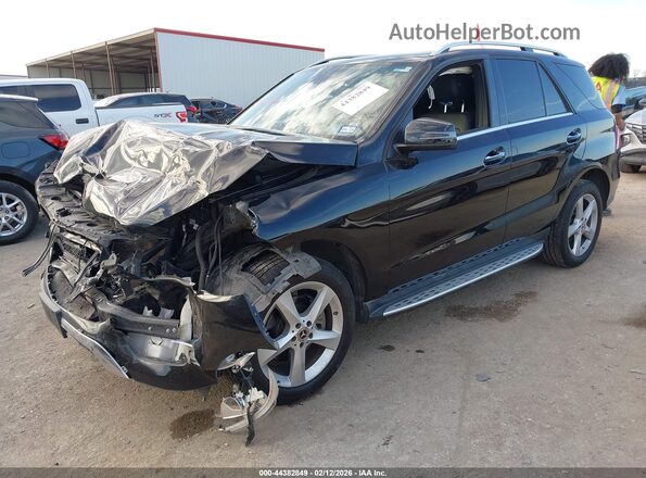4JGDA5HB4HA965415 2017 MERCEDES-BENZ GLE 350 Black Przód lewy