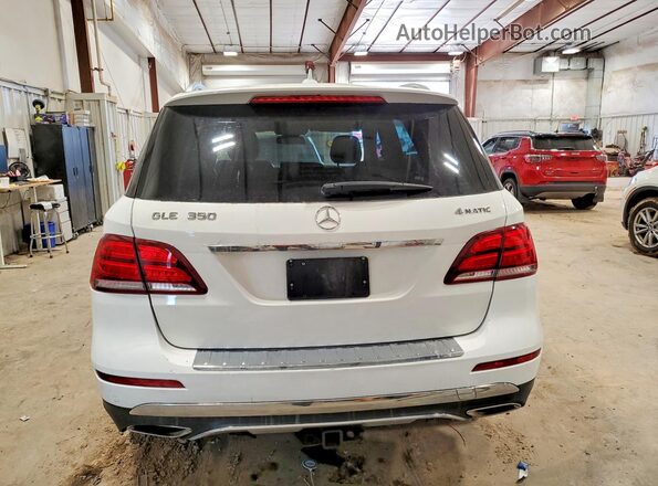 4JGDA5HB6GA714376 2016 MERCEDES-BENZ GLE Белый Вид сзади