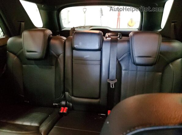 4JGDA5HB6GA714376 2016 MERCEDES-BENZ GLE Белый Вид задних сидений