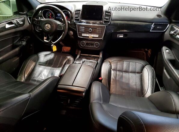 4JGDA5HB6GA714376 2016 MERCEDES-BENZ GLE Белый Вид панели приборов