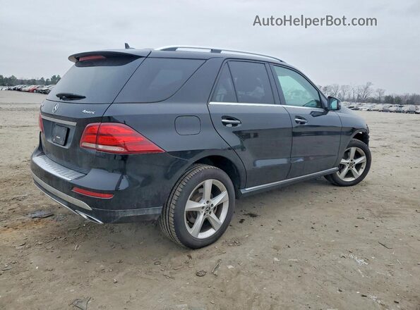 4JGDA5HB6JB127743 2018 MERCEDES-BENZ GLE Черный Задняя правая четверть