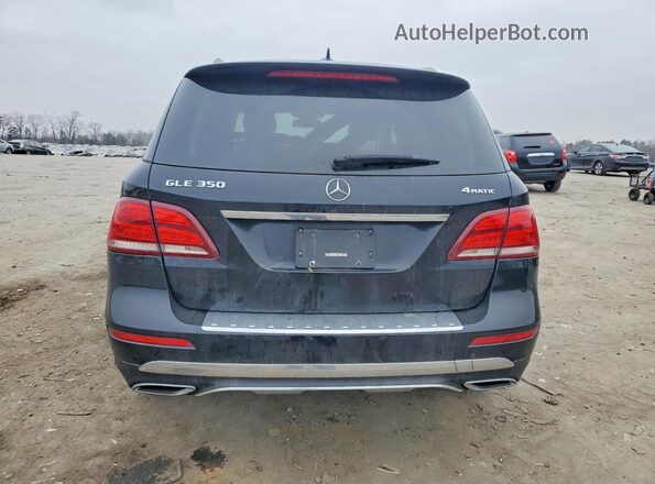 4JGDA5HB6JB127743 2018 MERCEDES-BENZ GLE Черный Вид сзади