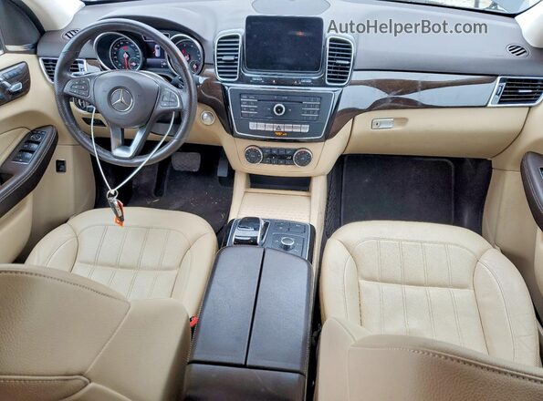 4JGDA5HB6JB127743 2018 MERCEDES-BENZ GLE Черный Вид панели приборов