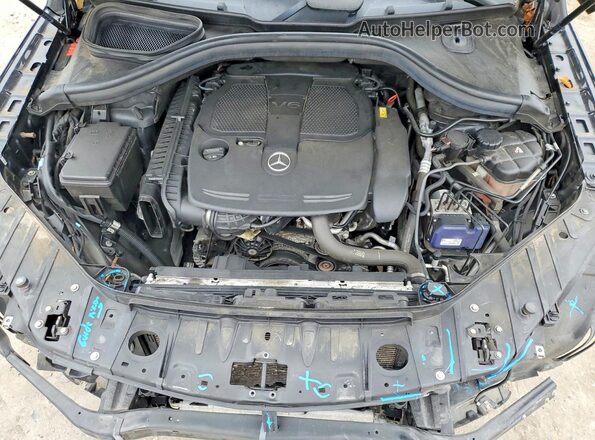 4JGDA5HB6JB127743 2018 MERCEDES-BENZ GLE Черный Вид подкапотного пространства