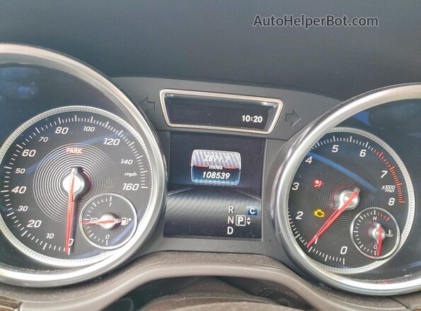 4JGDA5HB6JB127743 2018 MERCEDES-BENZ GLE Черный Вид щитка приборов
