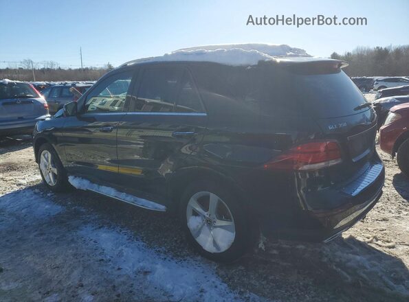 4JGDA5HB7HA919285 2017 MERCEDES-BENZ GLE Черный Задняя левая четверть
