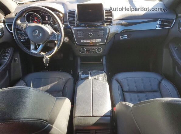 4JGDA5HB7HA919285 2017 MERCEDES-BENZ GLE Черный Вид панели приборов