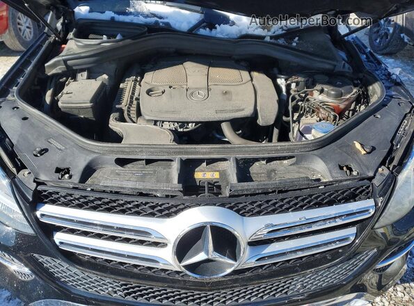 4JGDA5HB7HA919285 2017 MERCEDES-BENZ GLE Черный Вид подкапотного пространства
