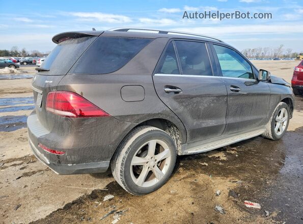 4JGDA5HB8GA787328 2016 MERCEDES-BENZ GLE Brown Tył prawy