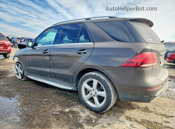 4JGDA5HB8GA787328 2016 MERCEDES-BENZ GLE Brown Tył lewy