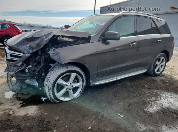 4JGDA5HB8GA787328 2016 MERCEDES-BENZ GLE Brown Przód lewy