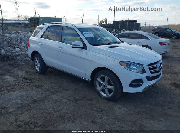 4JGDA5HB8JB196238 2018 MERCEDES-BENZ GLE 350 White Front right