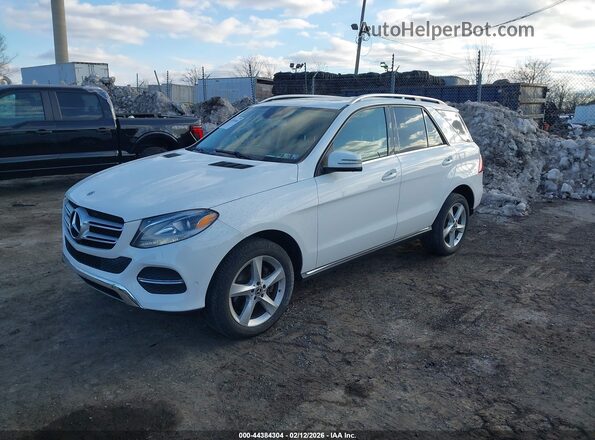 4JGDA5HB8JB196238 2018 MERCEDES-BENZ GLE 350 White Front left
