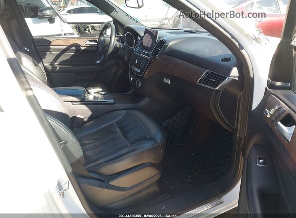 4JGDA5HB9HA850812 2017 MERCEDES-BENZ GLE 350 Белый Вид салона спереди