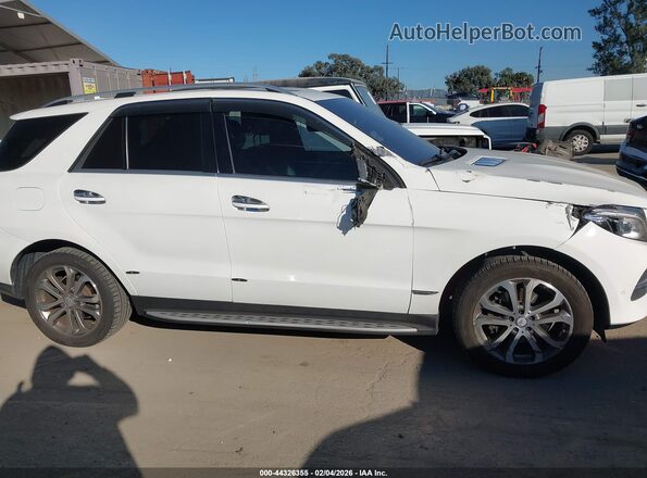 4JGDA5HB9HA850812 2017 MERCEDES-BENZ GLE 350 Белый Вид задней части салона
