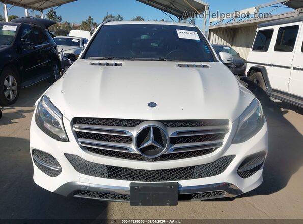 4JGDA5HB9HA850812 2017 MERCEDES-BENZ GLE 350 Белый Вид щитка приборов