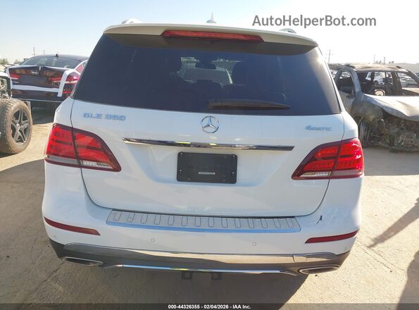 4JGDA5HB9HA850812 2017 MERCEDES-BENZ GLE 350 Белый 