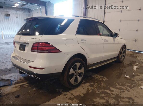 4JGDA5HBXHA994336 2017 MERCEDES-BENZ GLE 350 White Tył prawy