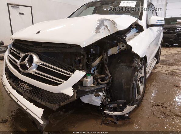 4JGDA5HBXHA994336 2017 MERCEDES-BENZ GLE 350 White Widok z przodu