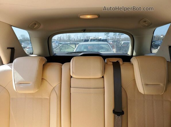 4JGDA5JB3GA639033 2016 MERCEDES-BENZ GLE Серебряный Вид задних сидений