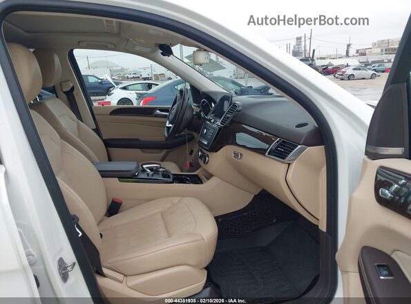 4JGDA5JB3JB074008 2018 MERCEDES-BENZ GLE 350 White წინა სალონის ხედი