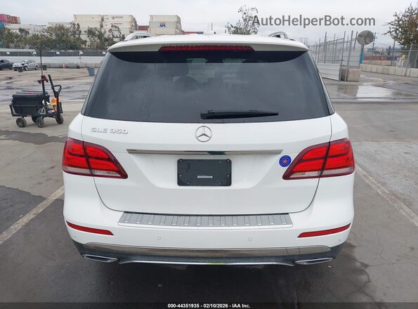 4JGDA5JB3JB074008 2018 MERCEDES-BENZ GLE 350 White 