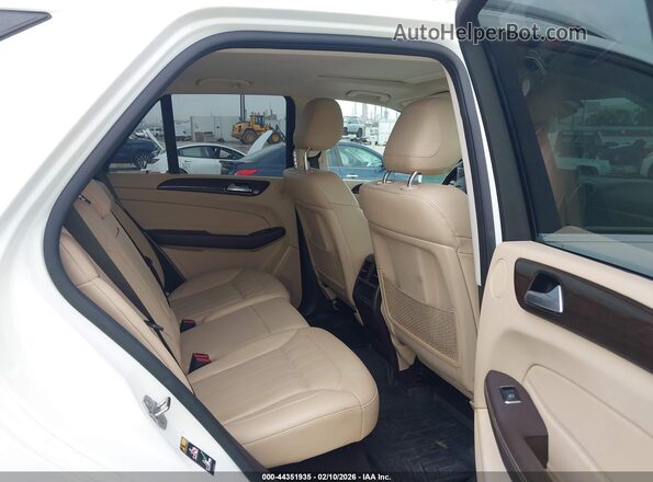 4JGDA5JB3JB074008 2018 MERCEDES-BENZ GLE 350 White VIN კოდის სტიკერის ხედი