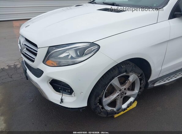 4JGDA5JB3JB074008 2018 MERCEDES-BENZ GLE 350 White წინა ხედი