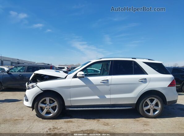 4JGDA5JB5HA814660 2017 MERCEDES-BENZ GLE 350 White Widok wnętrza 360 stopni