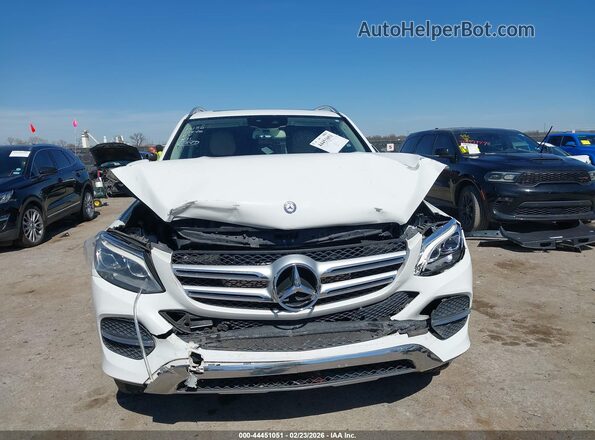 4JGDA5JB5HA814660 2017 MERCEDES-BENZ GLE 350 White Widok zestawu wskaźników