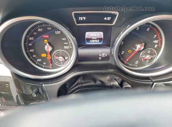 4JGDA5JB6GA716753 2016 MERCEDES-BENZ GLE Серый Вид щитка приборов