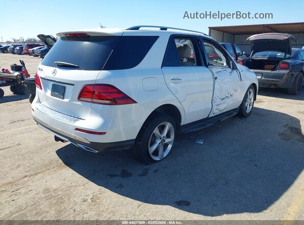4JGDA5JB7JB173656 2018 MERCEDES-BENZ GLE 350 Белый Задняя правая четверть