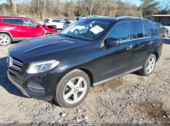 4JGDA5JB9JB186327 2018 MERCEDES-BENZ GLE 350 Черный Передняя левая четверть