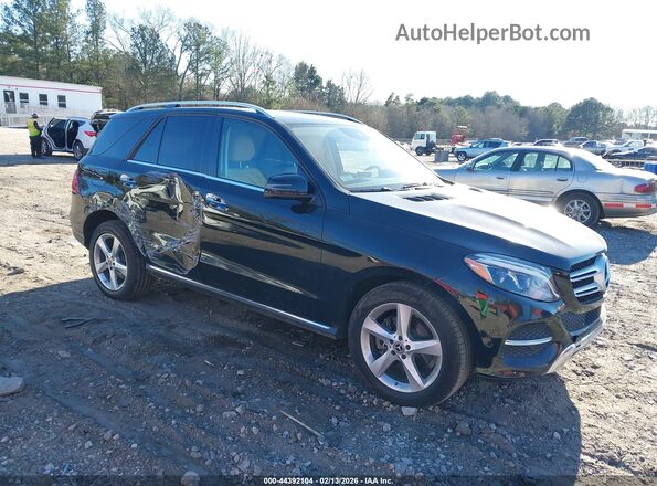 4JGDA5JB9JB186327 2018 MERCEDES-BENZ GLE 350 Черный Передняя правая четверть