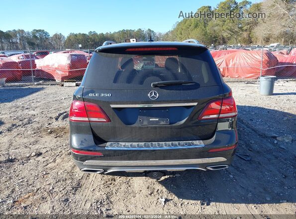 4JGDA5JB9JB186327 2018 MERCEDES-BENZ GLE 350 Черный 