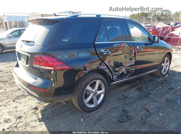 4JGDA5JB9JB186327 2018 MERCEDES-BENZ GLE 350 Черный Задняя правая четверть