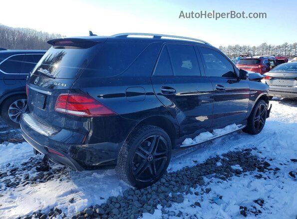 4JGDA6EB2KB202949 2019 MERCEDES-BENZ GLE Black უკანა მარჯვენა
