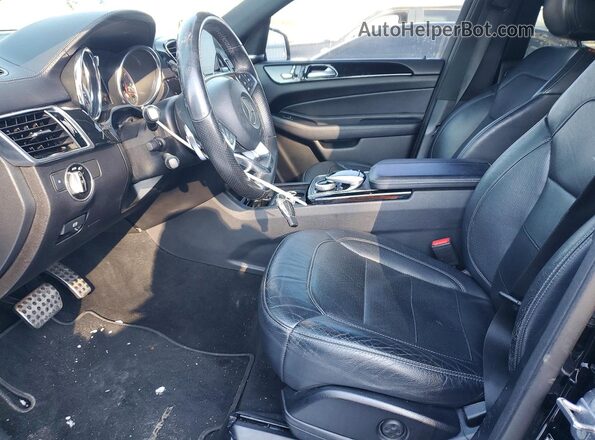 4JGDA6EB2KB202949 2019 MERCEDES-BENZ GLE Black წინა სალონის ხედი